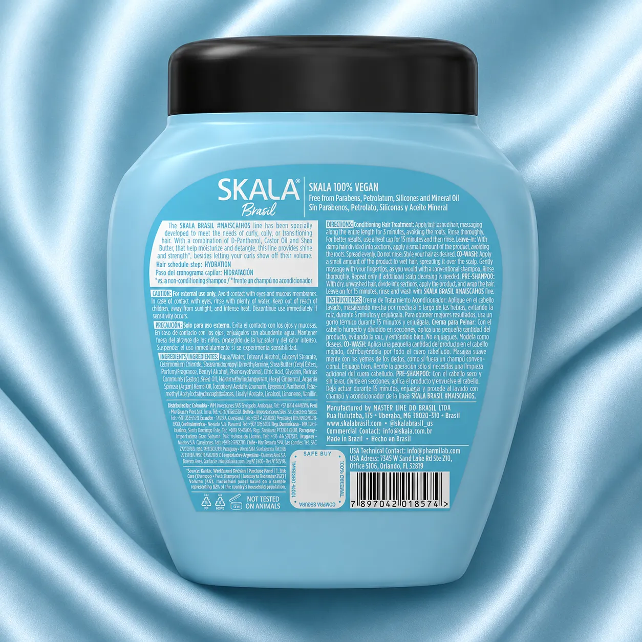 Crema de Tratamiento Skala Brasil Mais Cachos (1000 g) 01