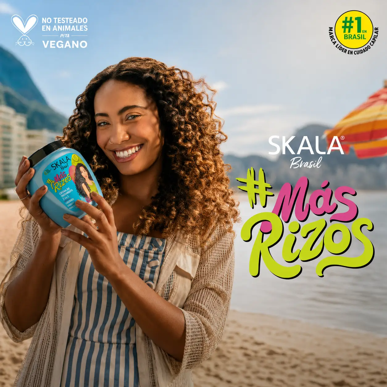 Crema de Tratamiento Skala Brasil Mais Cachos (1000 g) 06
