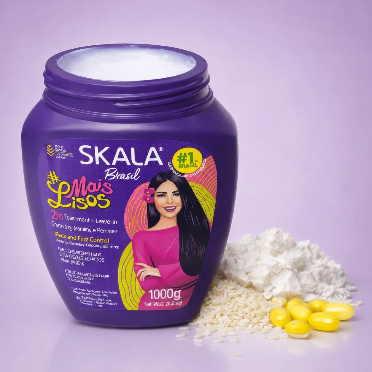 Crema de Tratamiento Skala Brasil Mais Lisos (1000 g) 07