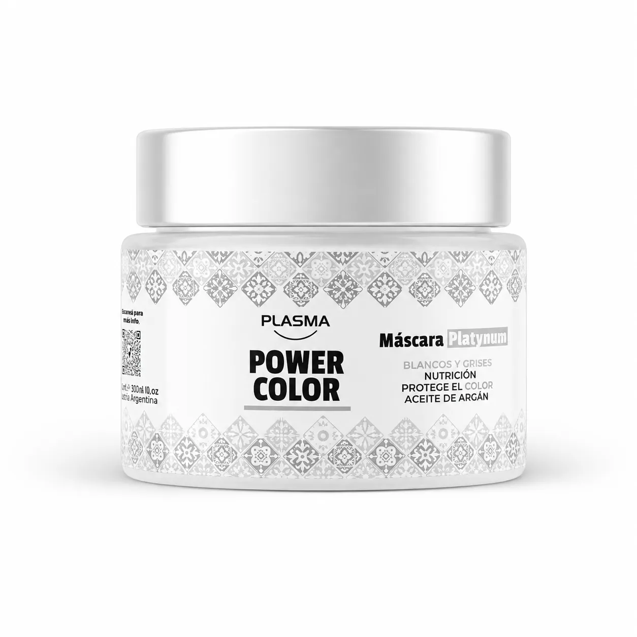 Máscara Plasma Power Color Platynum (300 ml)