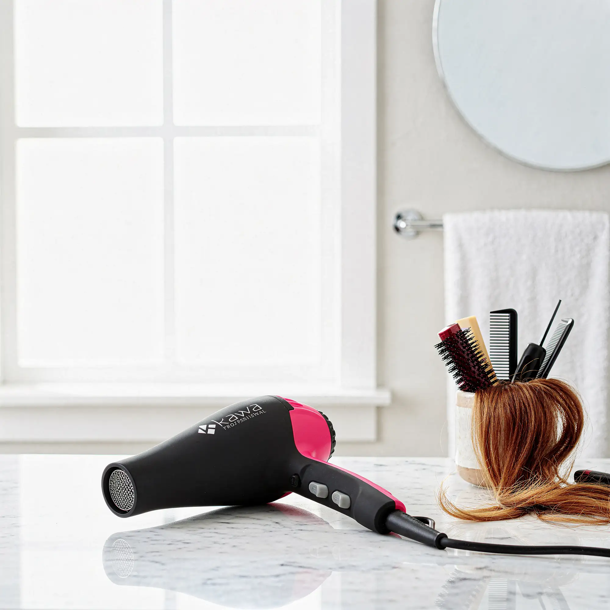 Secador de Pelo Profesional Kawa Sapphire 9100 2300WFucsia 4