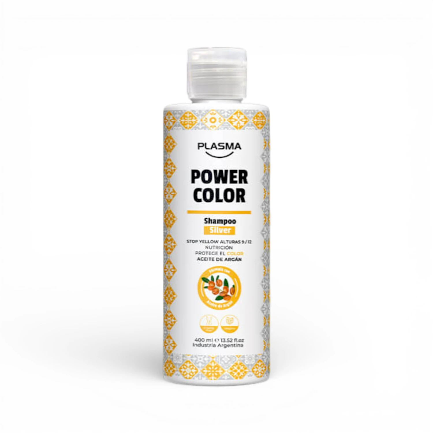 Shampoo Plasma Power Color Silver Stop Yellow (400 ml)