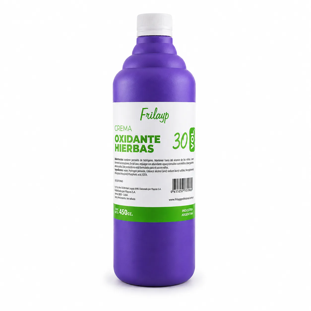 Crema Oxidante Frilayp 30 Vol (450 ml)