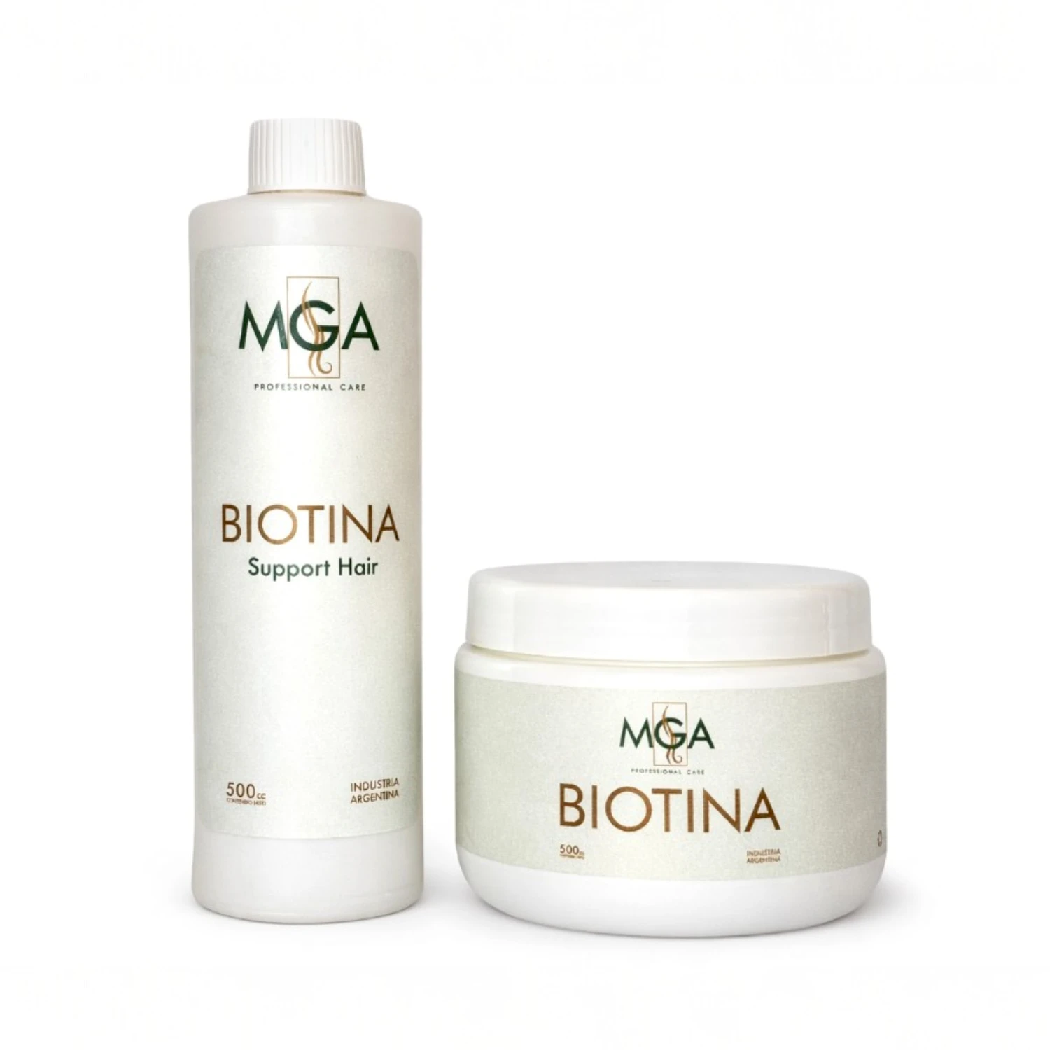 Kit MGA Biotina Shampoo + Máscara Capilar