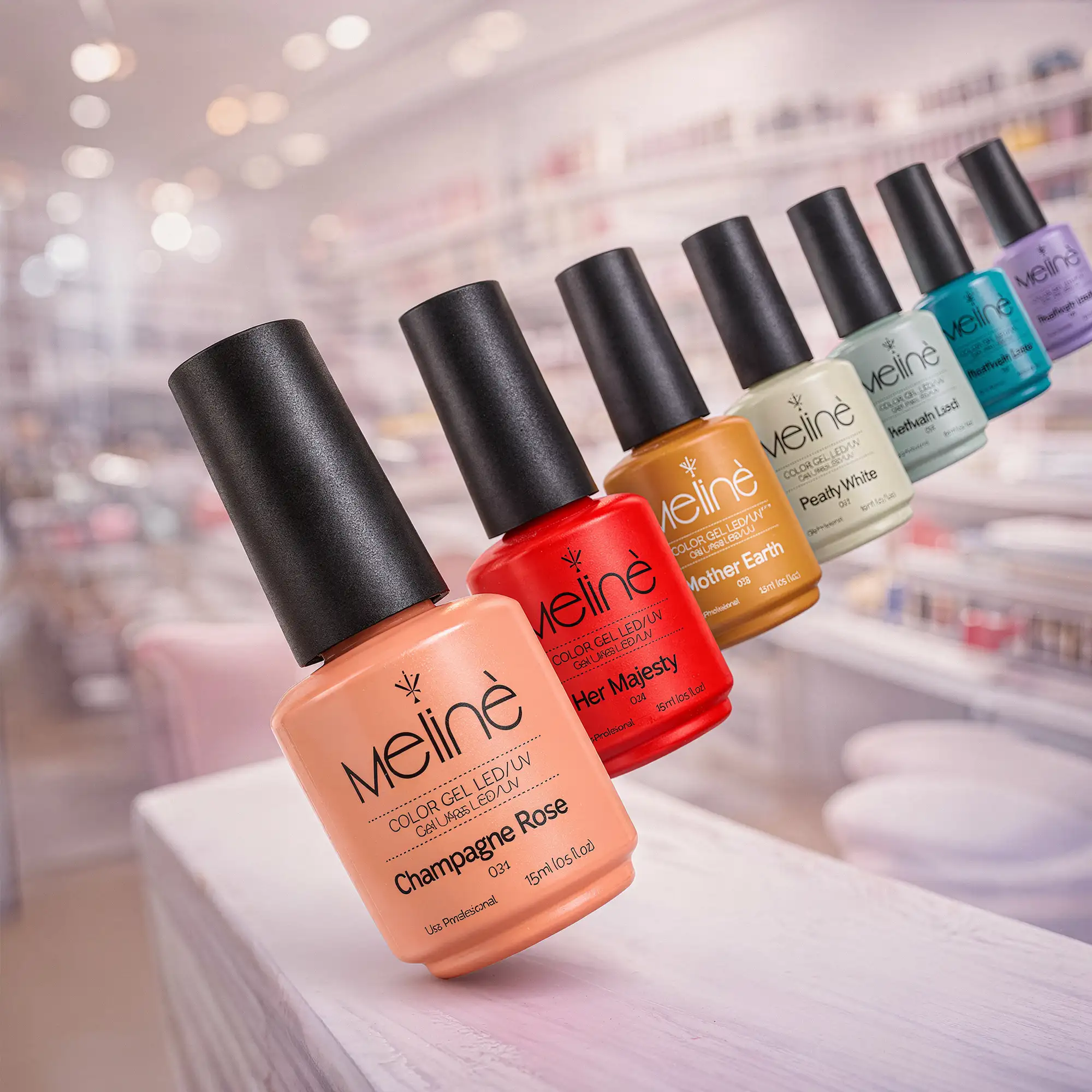Esmalte de uña Meliné Color Gel UV-LED Semipermanente x15ml 6