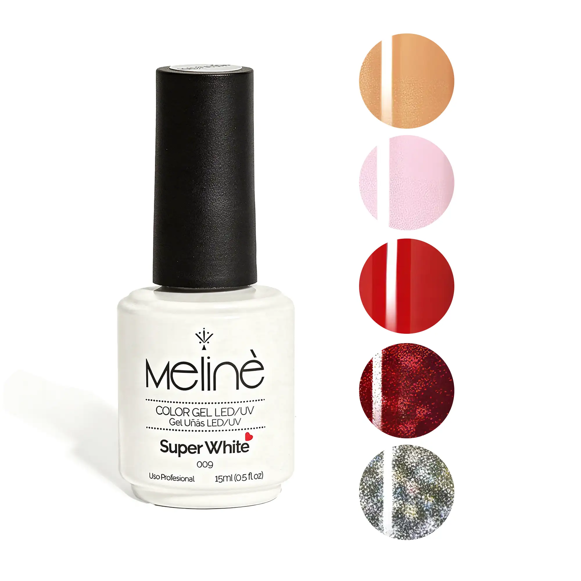 Esmalte Meliné - Color gel UV/LED semipermanente de 15ml