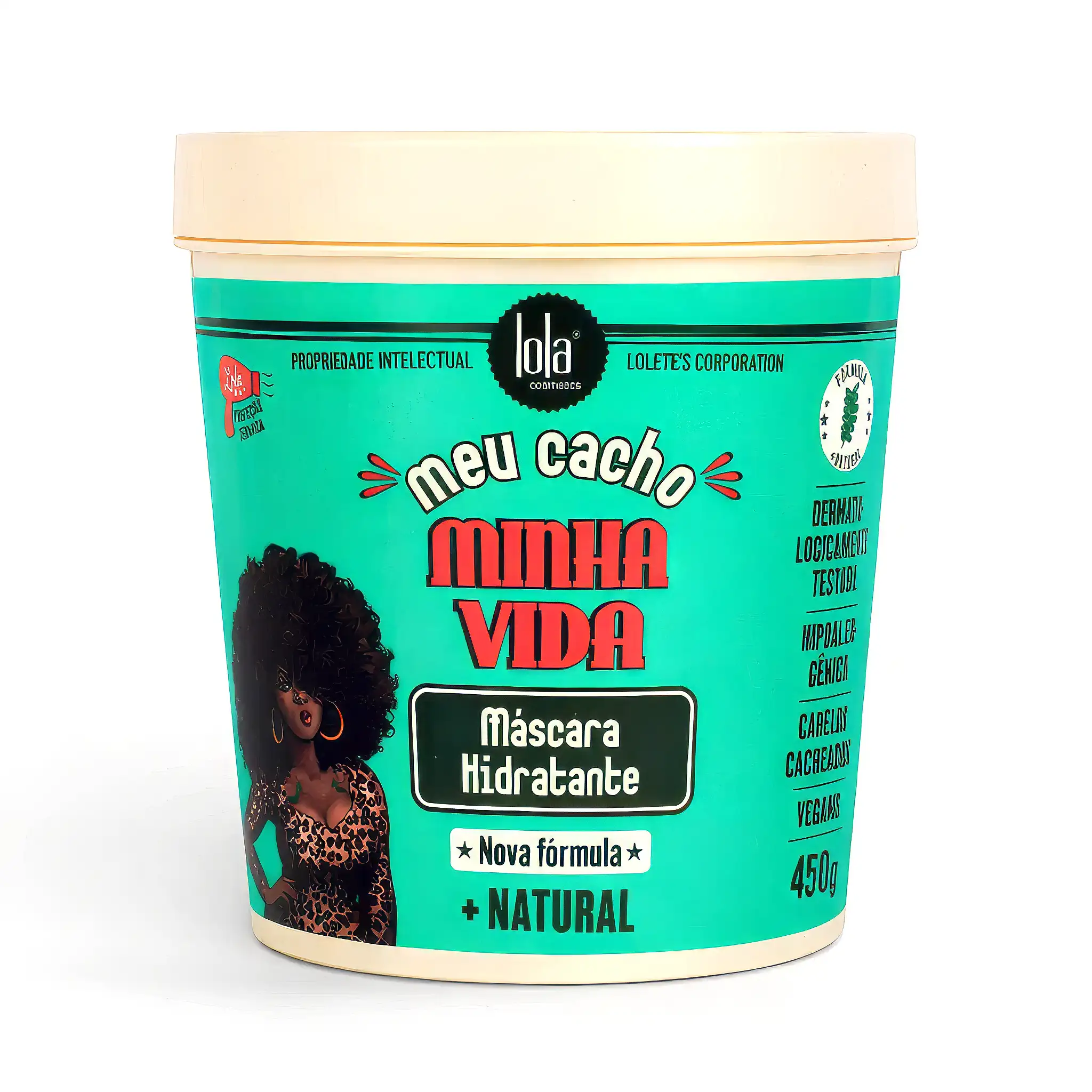Máscara para Cabellos Rizados Lola Cosmetics Meu Cacho Minha Vida (450 gr)
