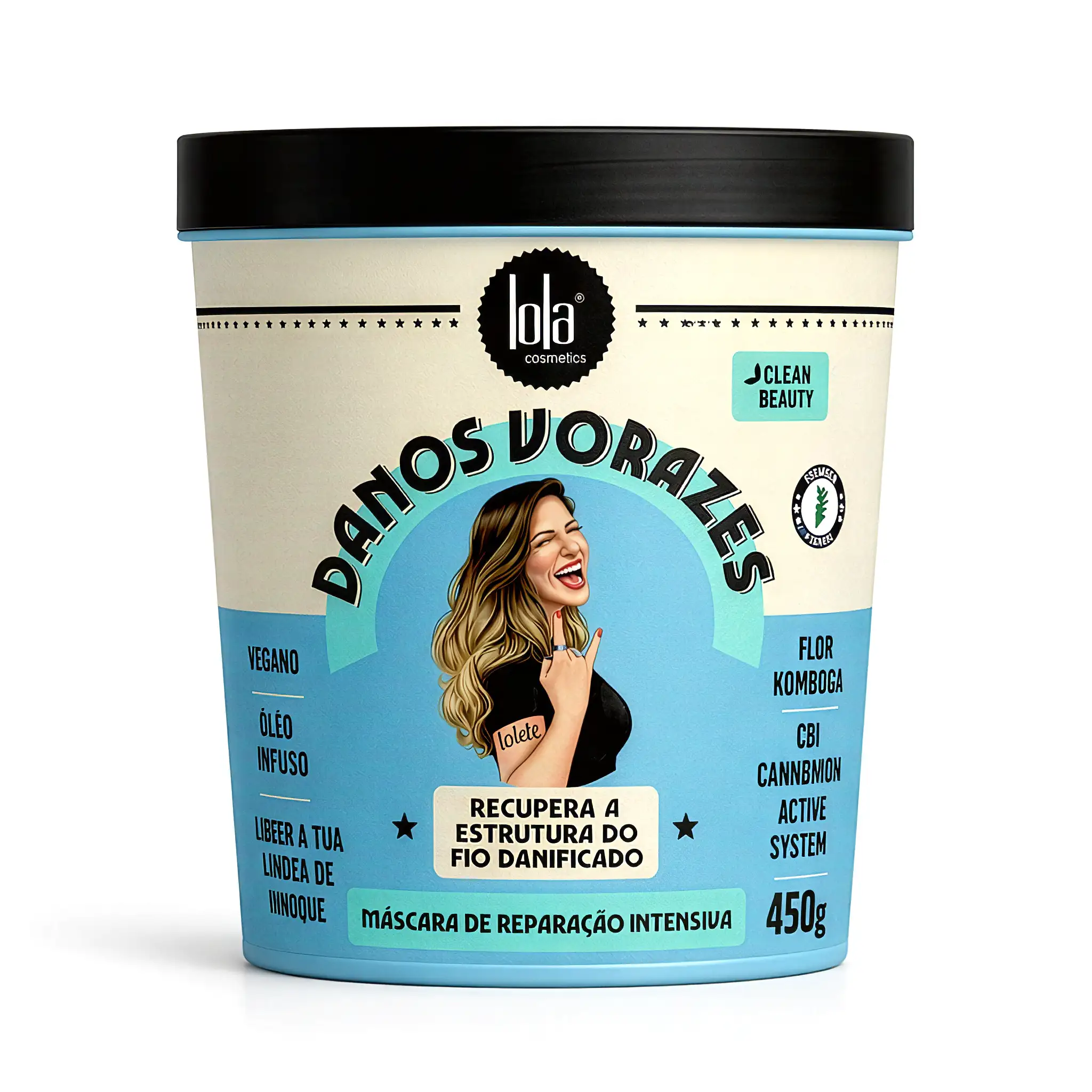 Tratamiento Reparador Lola Cosmetics Danos Vorazes (450 gr)