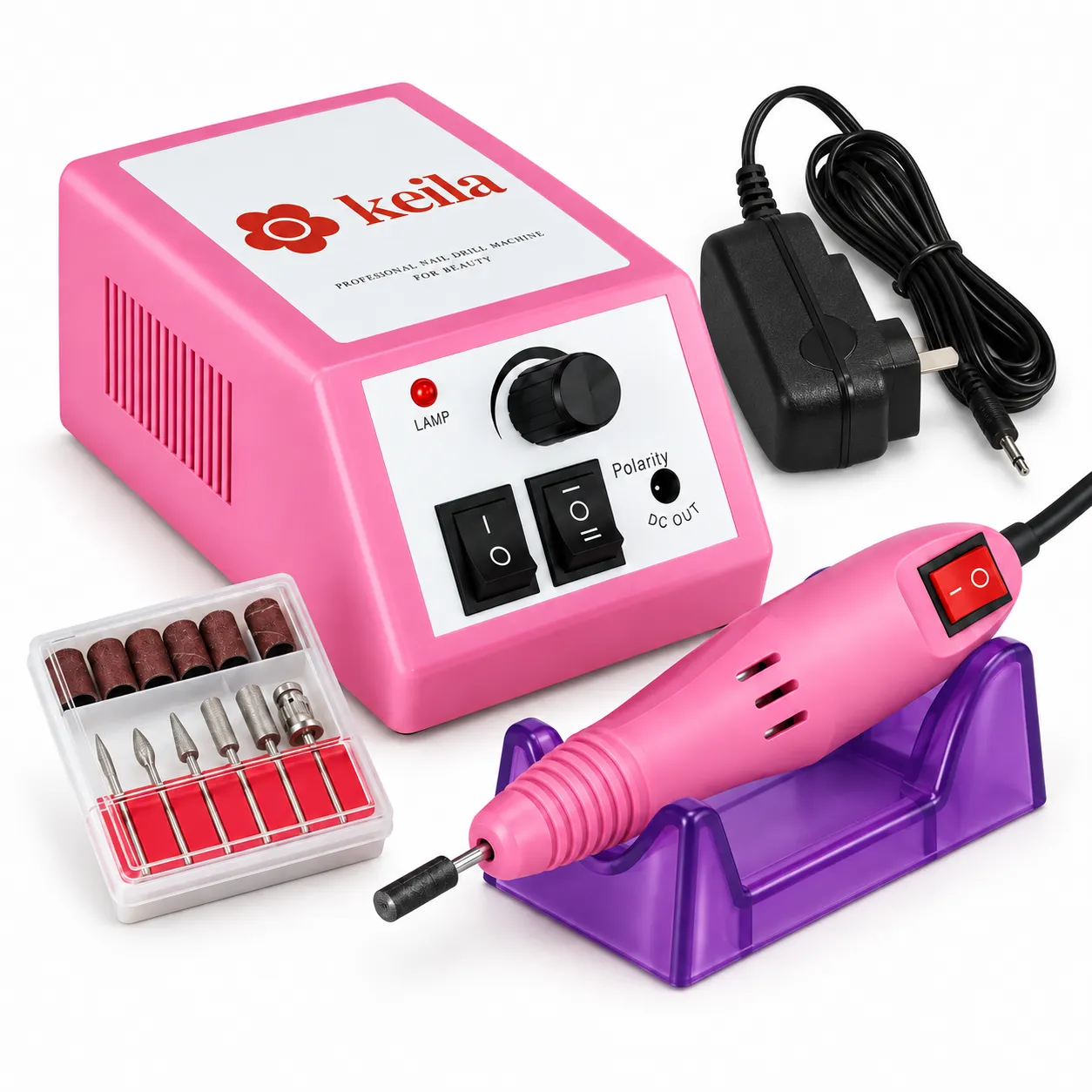 Torno para Uñas Keila 20K Profesional 20.000 RPM - Manicuría y Pedicuría con Velocidad Regulable 02